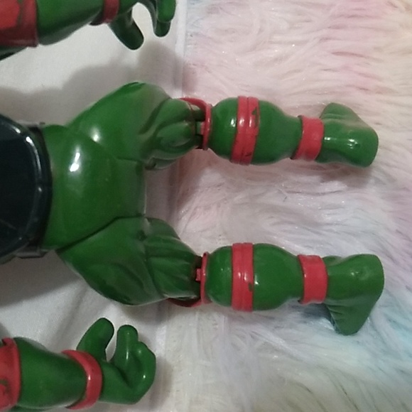 Vintage 1994 No Mask Teenage Mutant Ninja Turtle Raphael Collectible - Picture 8 of 9